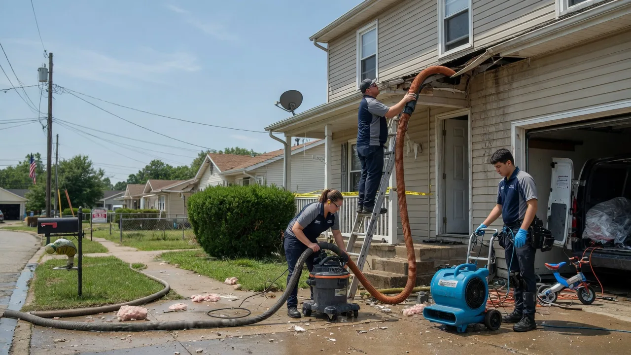 Water Damage Restoration in Brookline, MO near me